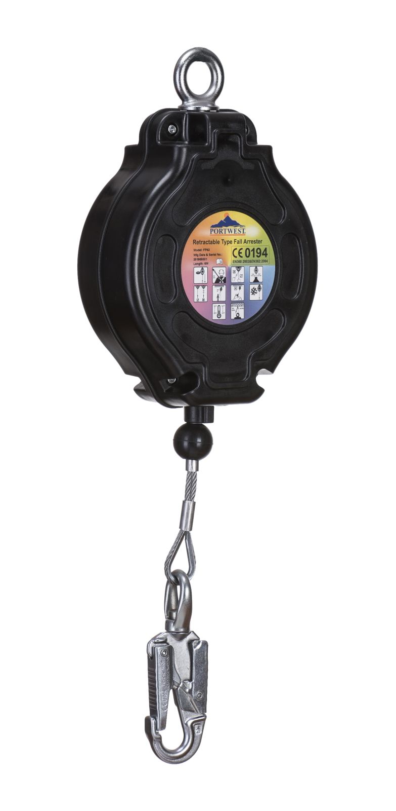 Portwest Valstopblokken FP42 black(BK)