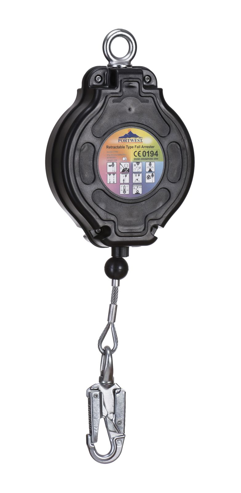 Portwest Valstopblokken FP42 black(BK)