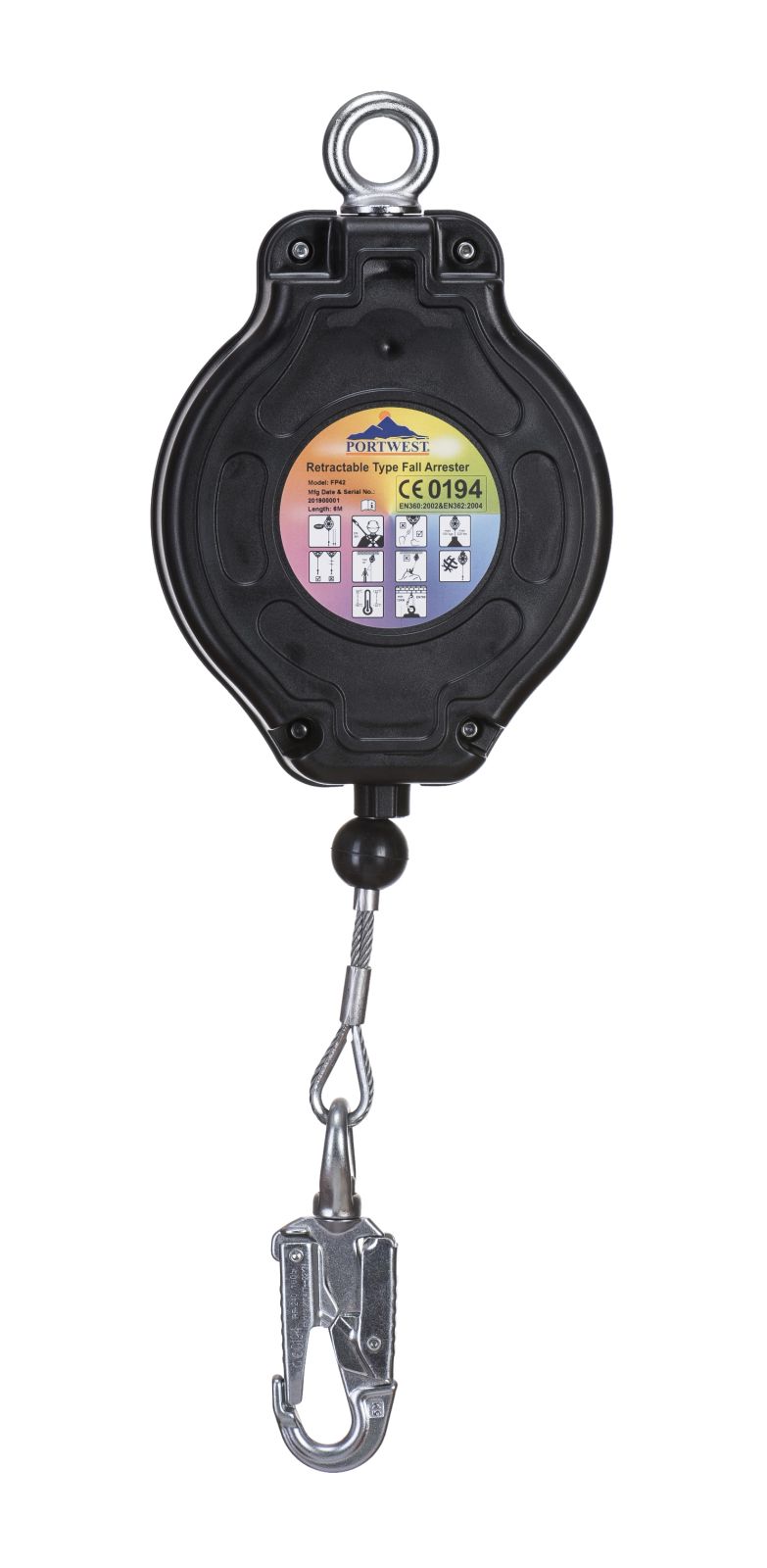 Portwest Valstopblokken FP42 black(BK)