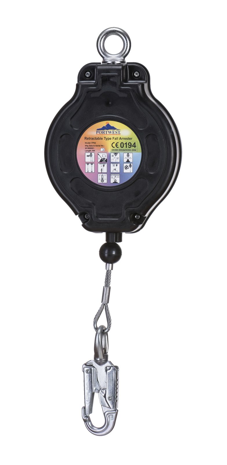 Portwest Valstopblokken FP42 black(BK)