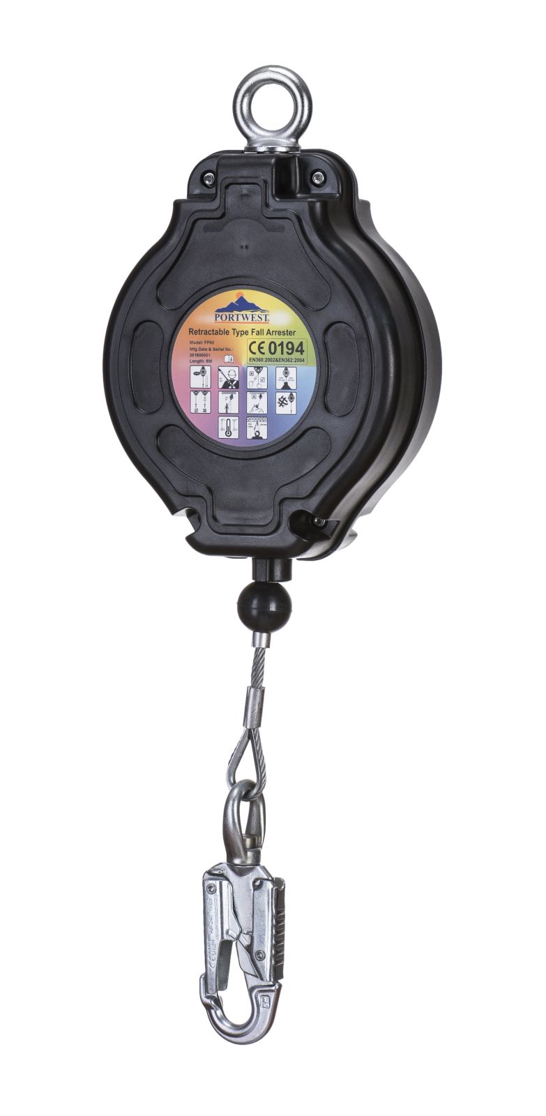 Portwest Valstopblokken FP42 black(BK)