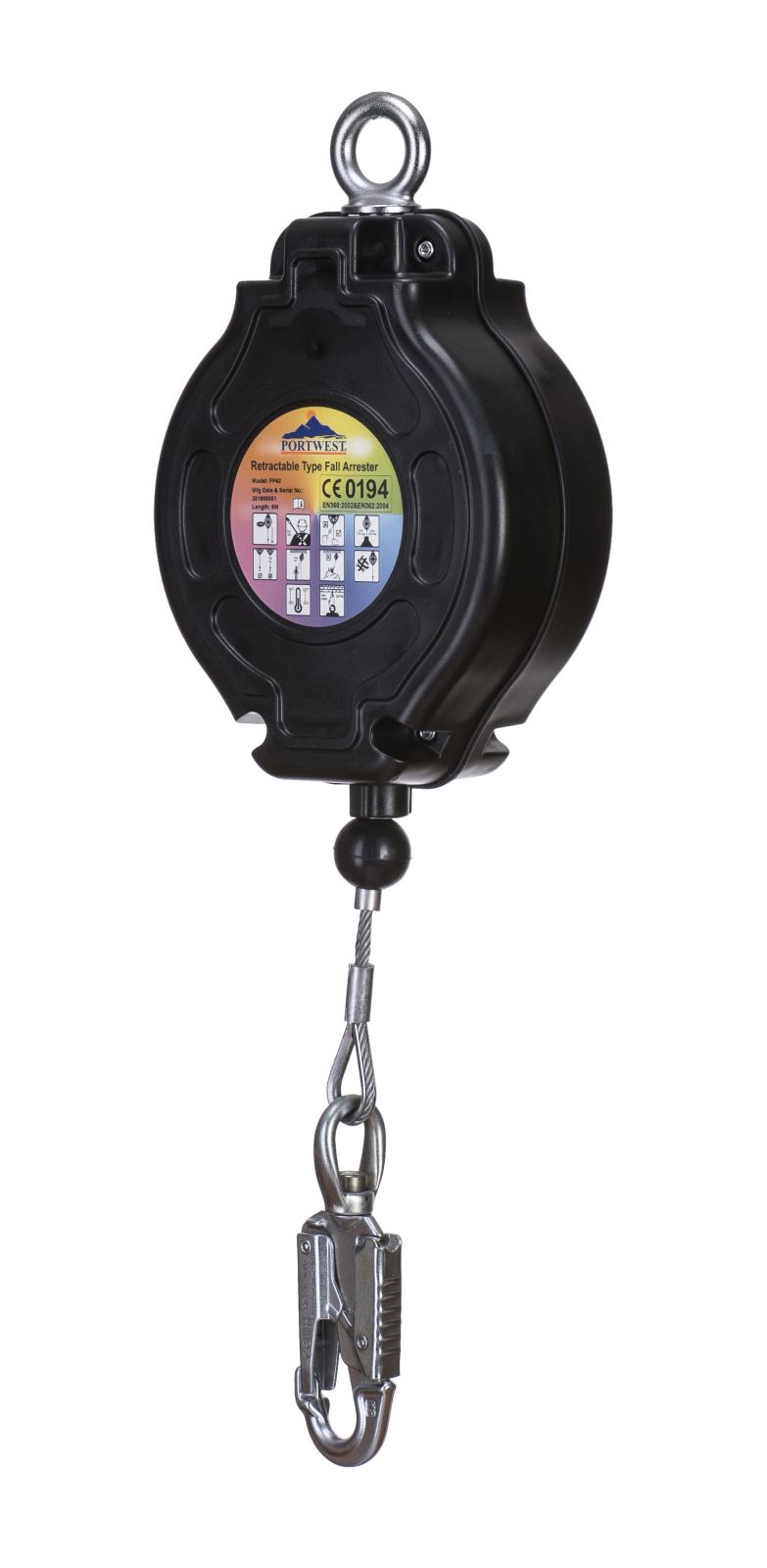 Portwest Valstopblokken FP42 black(BK)