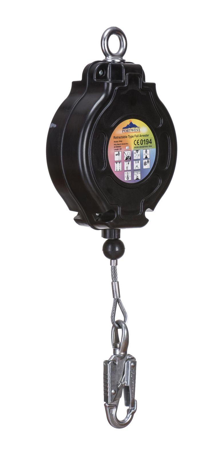 Portwest Valstopblokken FP42 black(BK)