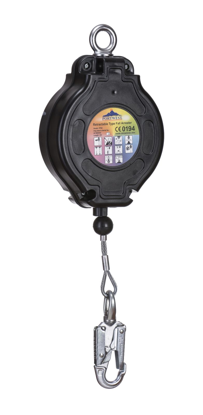 Portwest Valstopblokken FP42 black(BK)