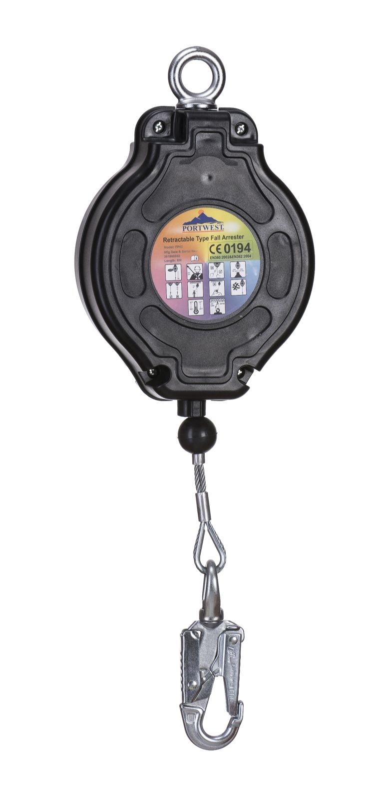 Portwest Valstopblokken FP42 black(BK)