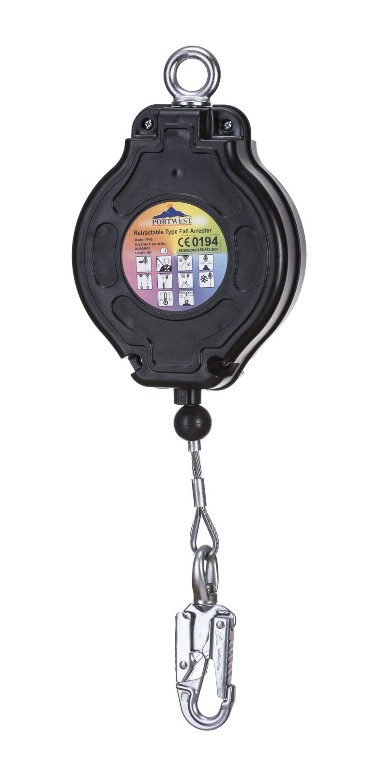 Portwest Valstopblokken FP42 black(BK)