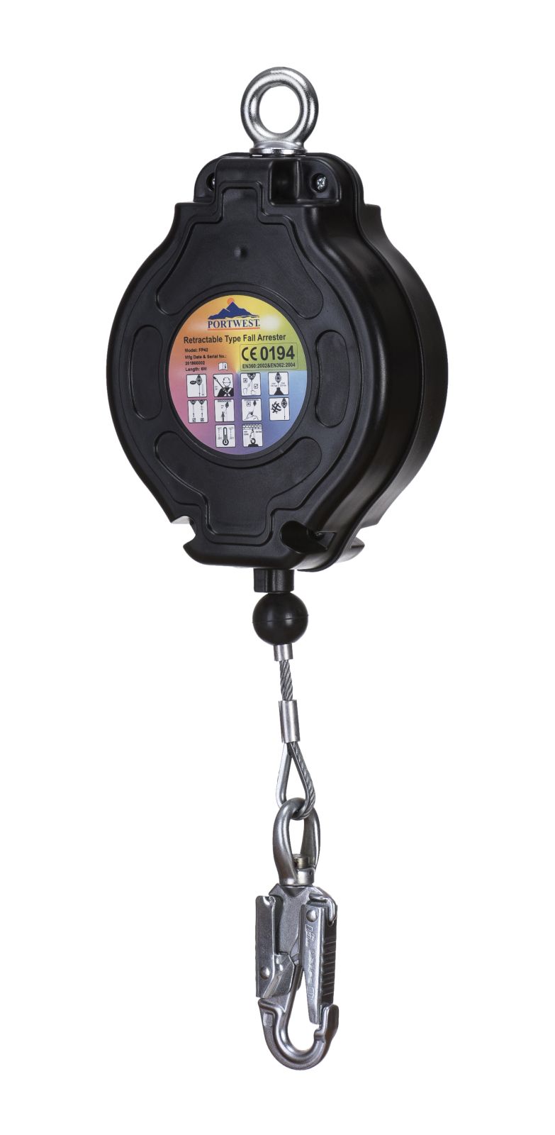 Portwest Valstopblokken FP42 black(BK)