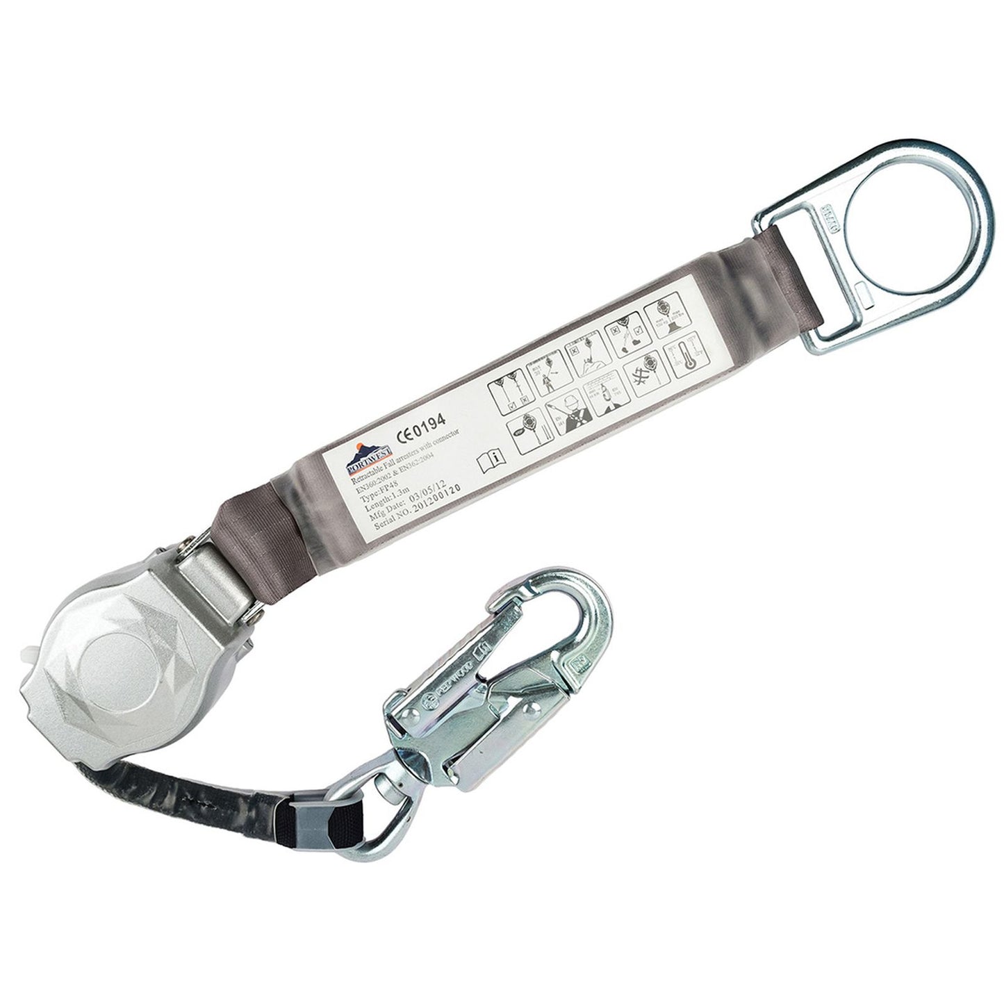 Portwest Valstopblokken FP48 zwart(BK)