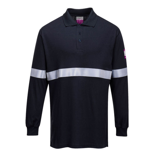 Portwest Poloshirts FR03 marineblauw(NA)