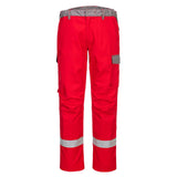 Portwest Bizflame Ultra FR Broek FR06 Two Tone vlamwerend antistatisch rood(RE)