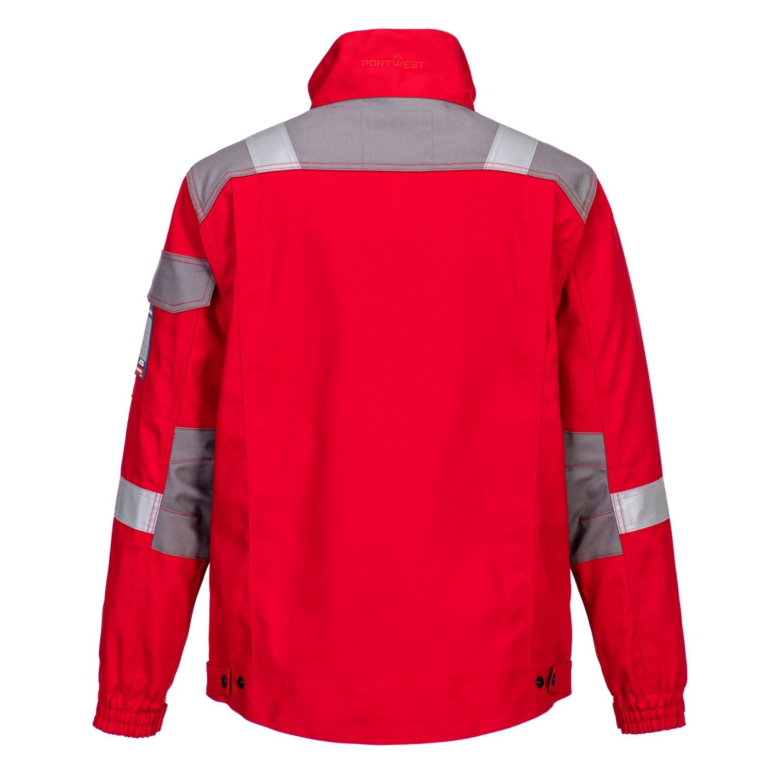 Portwest Bizflame Ultra FR Jack FR08 Two Tone vlamwerend antistatisch rood(RE)