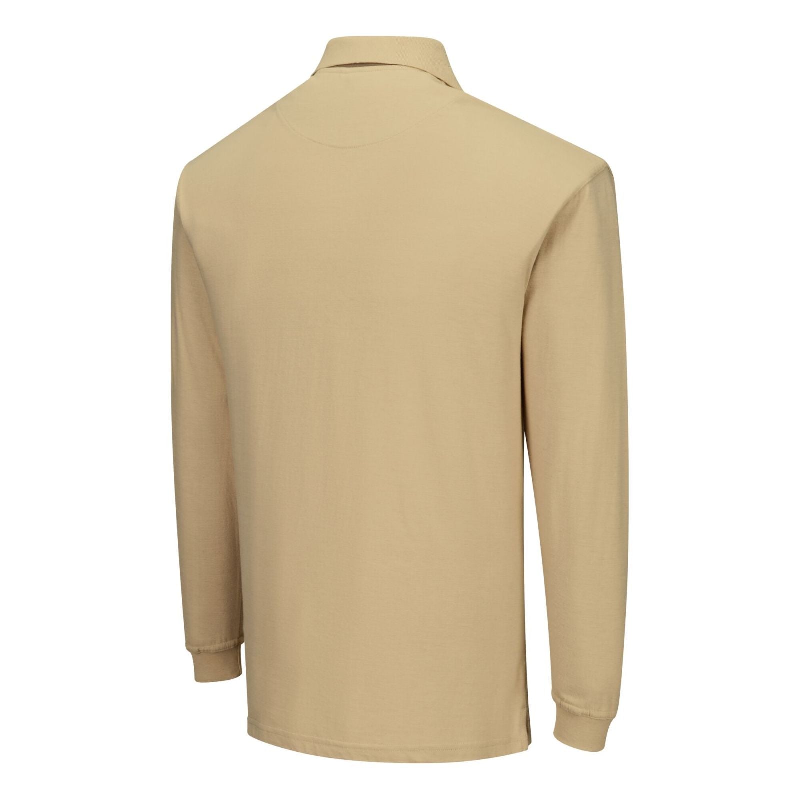 Portwest Modaflame Knit Vlamvertragend Poloshirt FR10 lange mouw vlamvertragend antistatisch tanbruin(TA)