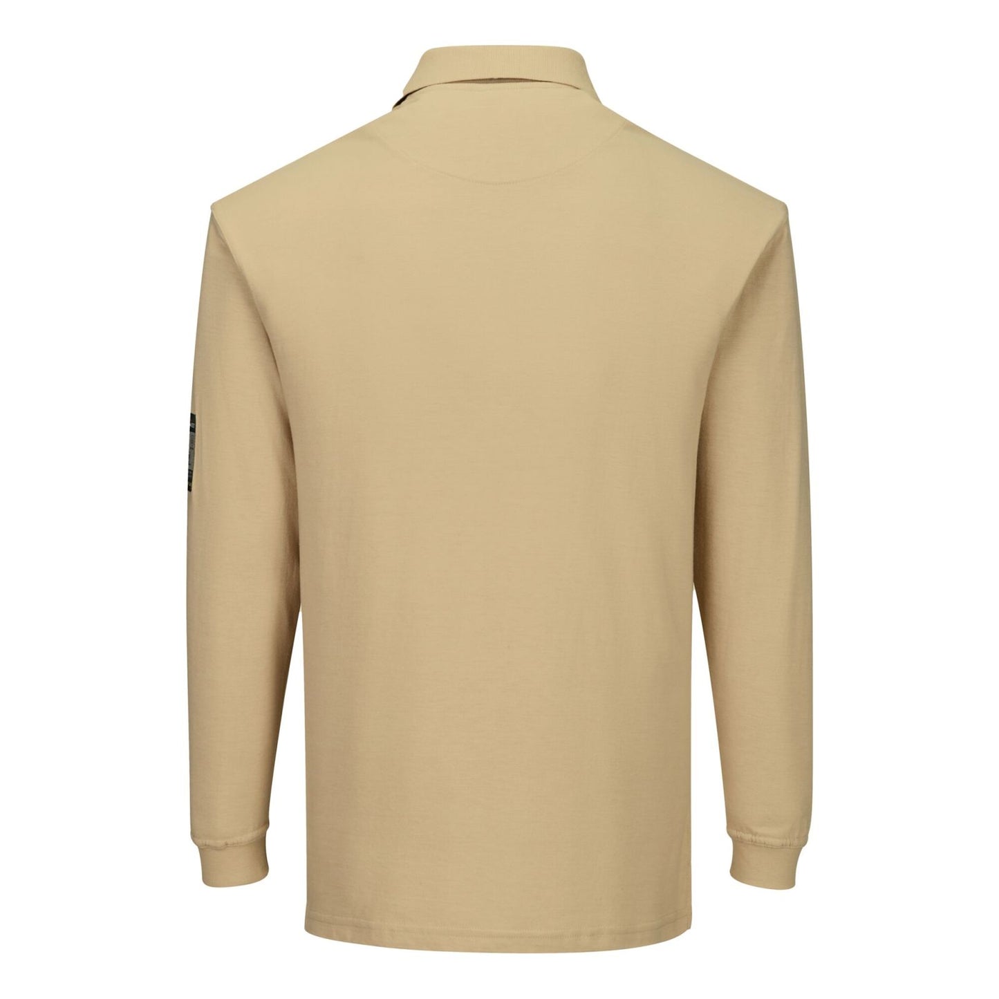 Portwest Modaflame Knit Vlamvertragend Poloshirt FR10 lange mouw vlamvertragend antistatisch tanbruin(TA)