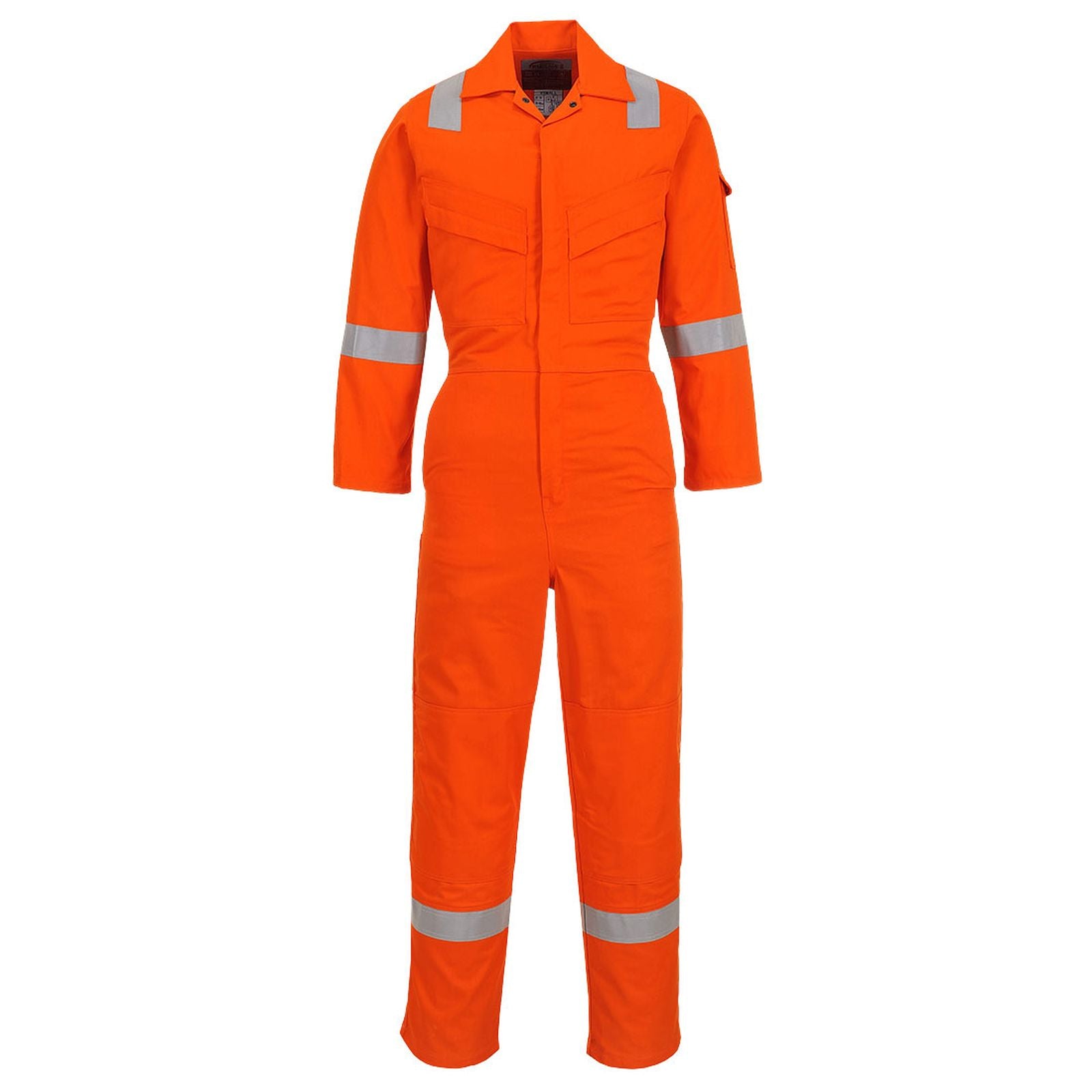 Portwest Bizflame Overalls FR28 Vlamvertragend- antistatisch UPF 50+ UV oranje(OR)
