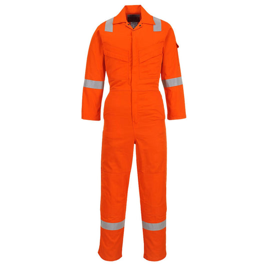 Portwest Bizflame Overalls FR28 Vlamvertragend- antistatisch UPF 50+ UV oranje(OR)