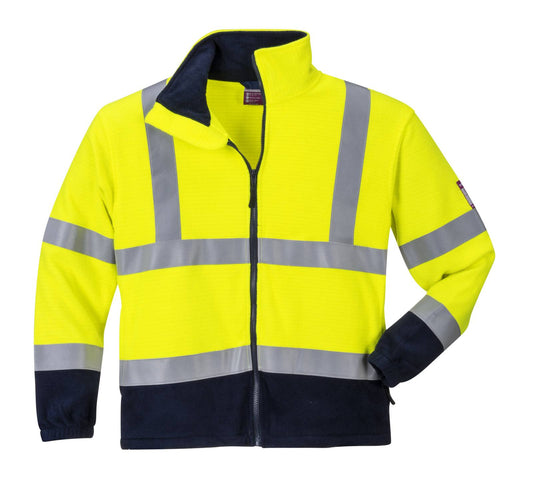 Portwest Modaflame Jassen FR31 Vlamvertragend HiVis geel-marineblauw(YE)