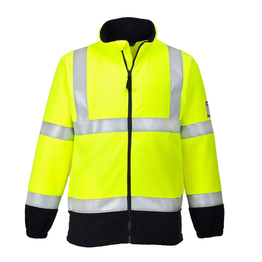 Portwest Modaflame Jassen FR31 Vlamvertragend HiVis geel-marineblauw(YE)