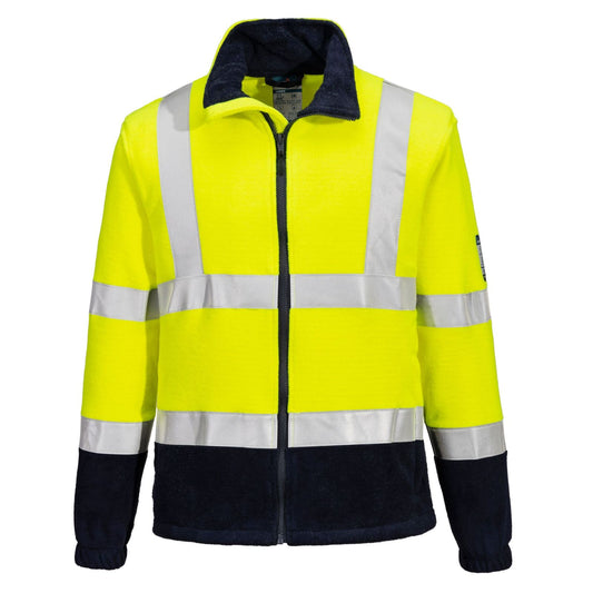 Portwest Modaflame Jassen FR31 Vlamvertragend HiVis geel-marineblauw(YE)