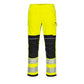 Portwest PW3 FR Broek FR406 Hi-Vis vlamvertragend antistatisch geel-zwart(YB)