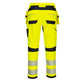Portwest PW3 Vlamvertragend Multi-norm Broek FR407 Modaflame Hi-Vis holsterzakken geel-marineblauw(YN)