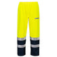 Portwest Bizflame Multi-Hazard Broek FR410 Light Arc Hi-Vis vlamwerend antistatisch geel-marineblauw(YN)