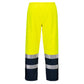 Portwest Bizflame Multi-Hazard Broek FR410 Light Arc Hi-Vis vlamwerend antistatisch geel-marineblauw(YN)