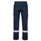 Portwest Bizflame Plus FR Broek FR412 vlamvertragend antistatisch reflectie marineblauw(NA)