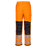 Portwest PW3 Vlamvertragend Multi-norm Werkbroek FR414 Vlamvertragende Modaflame Hi-Vis oranje-marineblauw(ON)