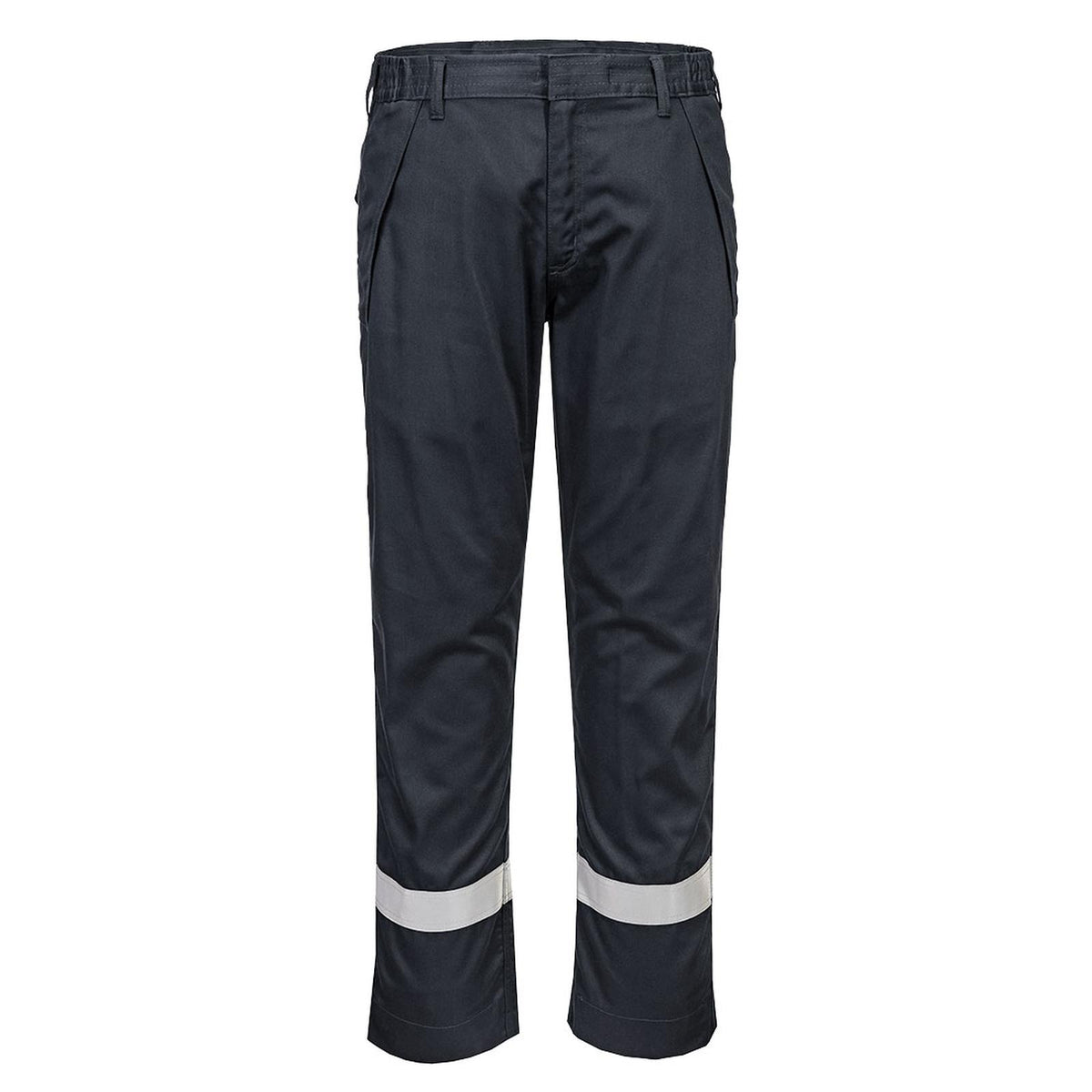 Portwest Bizflame Work Vlamvertragend Multi-norm Broek FR417 FR chemisch bestendig zwart(BK)