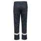 Portwest Bizflame Work Vlamvertragend Multi-norm Broek FR417 FR chemisch bestendig zwart(BK)