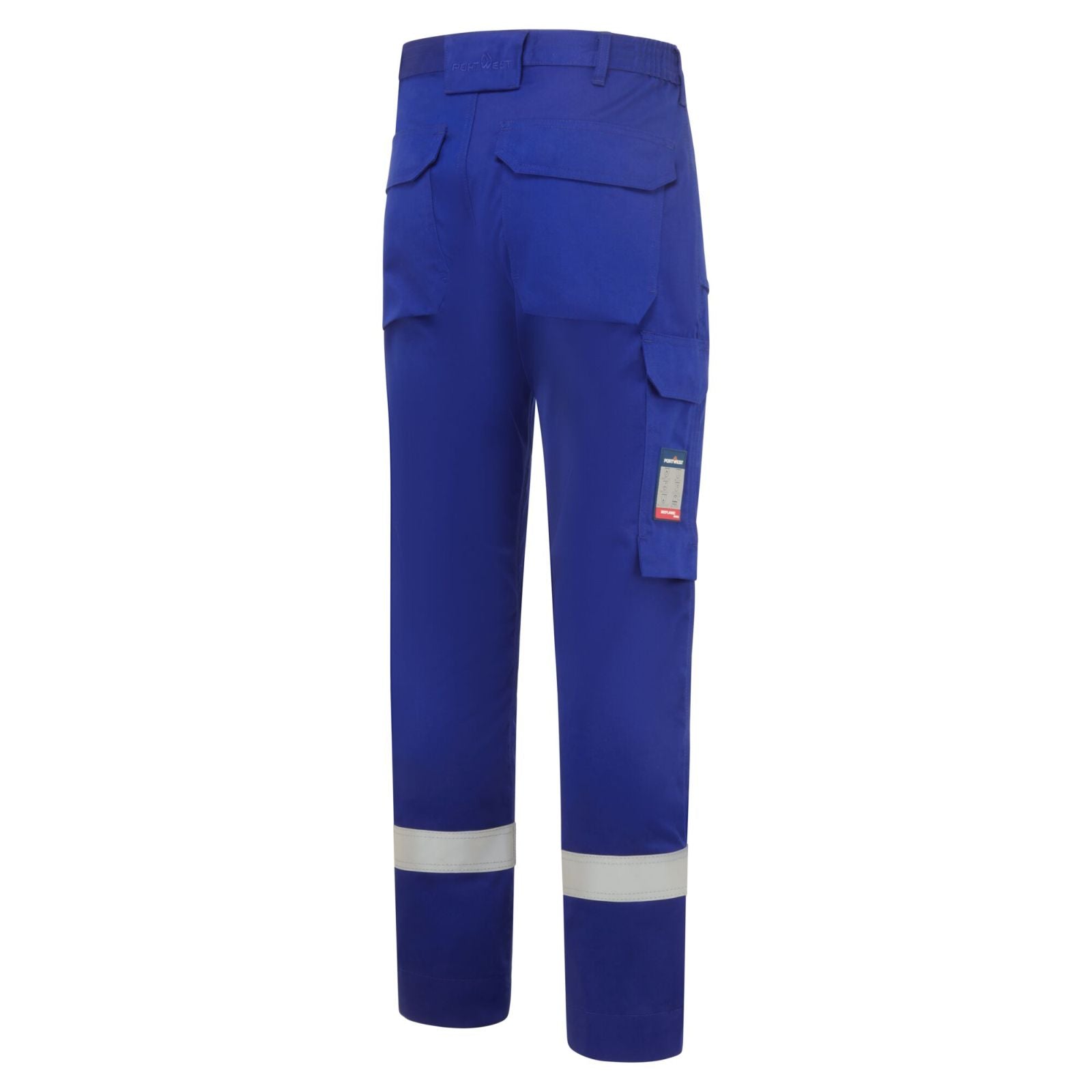 Portwest Bizflame Work Vlamvertragend Multi-norm Broek FR417 FR chemisch bestendig koningsblauw(RB)