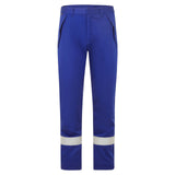 Portwest Bizflame Work Vlamvertragend Multi-norm Broek FR417 FR chemisch bestendig koningsblauw(RB)