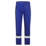 Portwest Bizflame Work Vlamvertragend Multi-norm Broek FR417 FR chemisch bestendig koningsblauw(RB)