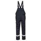 Portwest Bizflame Work Vlamvertragend Multi-norm Amerikaanse Overall FR418 FR chemisch bestendig zwart(BK)