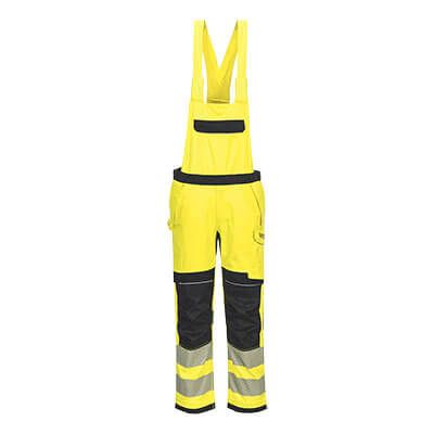 Portwest PW3 FR Amerikaanse Overall FR420 Modaflame HiVis vlamwerend antistatisch geel-zwart(YB)