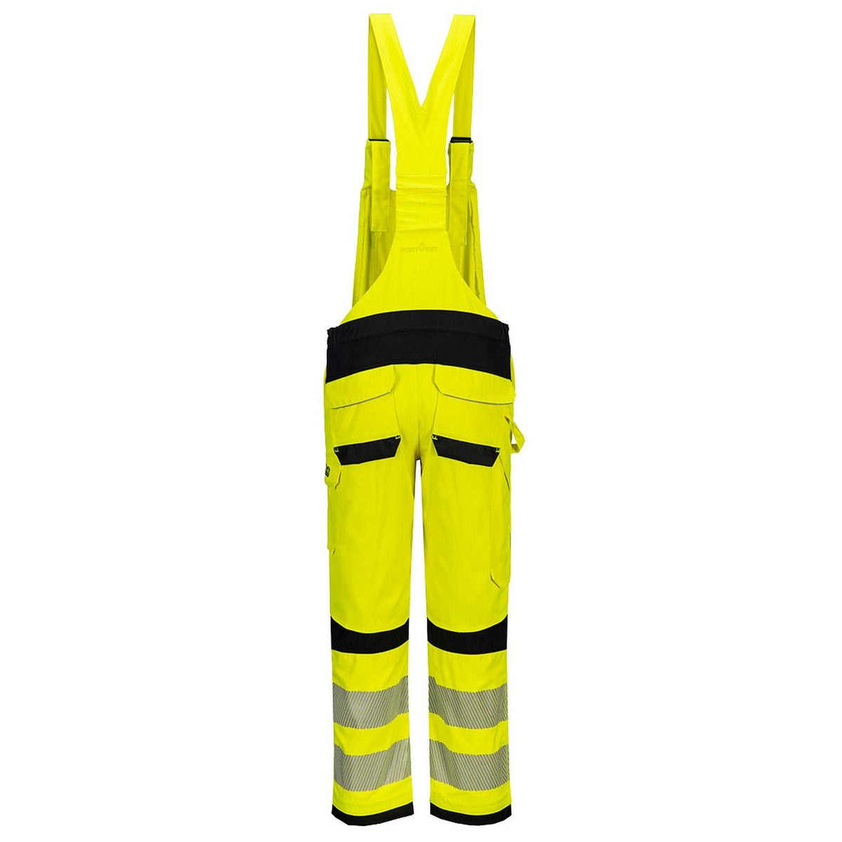 Portwest PW3 FR Amerikaanse Overall FR420 Modaflame HiVis vlamwerend antistatisch geel-zwart(YB)
