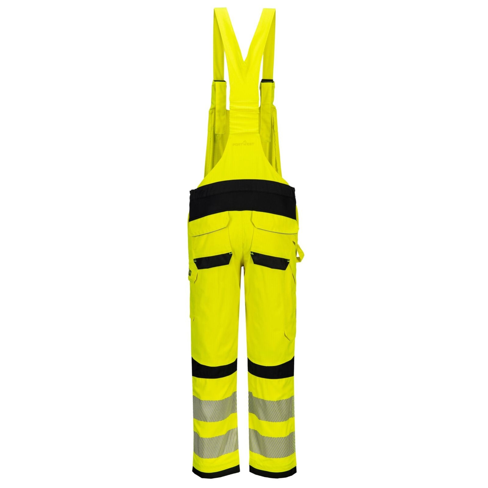 Portwest PW3 FR Amerikaanse Overall FR420 Modaflame HiVis vlamwerend antistatisch geel-zwart(YB)