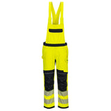 Portwest PW3 Vlamvertragend Multi-norm Amerikaanse Overall FR420 FR Modaflame Hi Vis geel-marineblauw(YN)