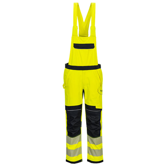 Portwest PW3 Vlamvertragend Multi-norm Amerikaanse Overall FR420 FR Modaflame Hi Vis geel-marineblauw(YN)
