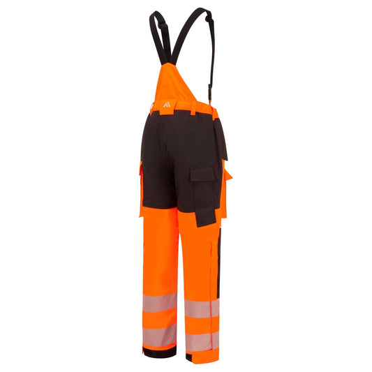 Portwest PW3 Vlamvertragend Multi-norm Winterbroek FR426 vlamvertragend Modaflame regen Hi-Vis oranje-zwart(OB)