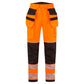 Portwest PW3 Vlamvertragend Multi-norm Winterbroek FR427 vlamvertragend Modaflame Hi-Vis holsterzakken oranje-zwart(OB)