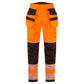 Portwest PW3 Vlamvertragend Multi-norm Winterbroek FR427 vlamvertragend Modaflame Hi-Vis holsterzakken oranje-zwart(OB)