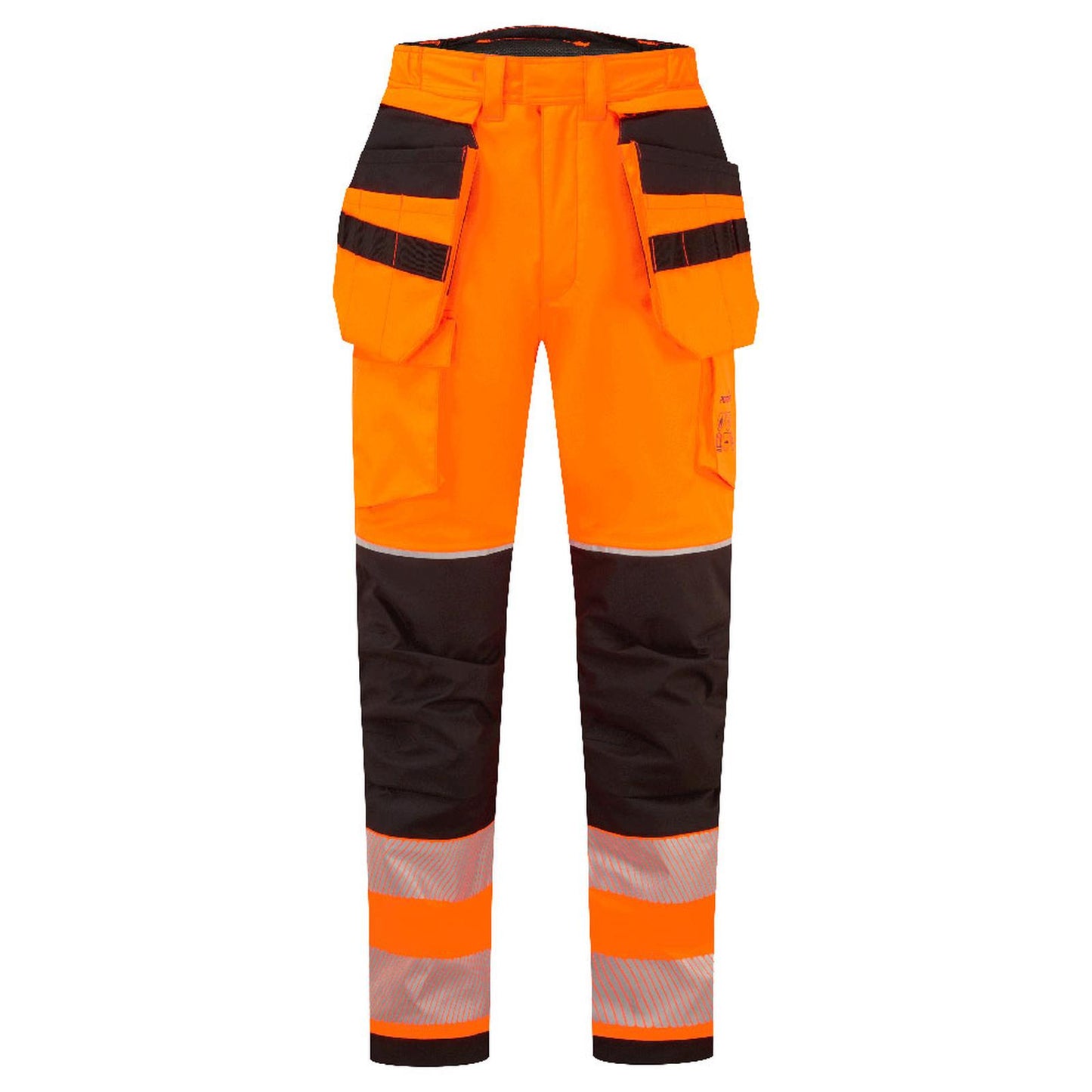 Portwest PW3 Vlamvertragend Multi-norm Winterbroek FR427 vlamvertragend Modaflame Hi-Vis holsterzakken oranje-zwart(OB)