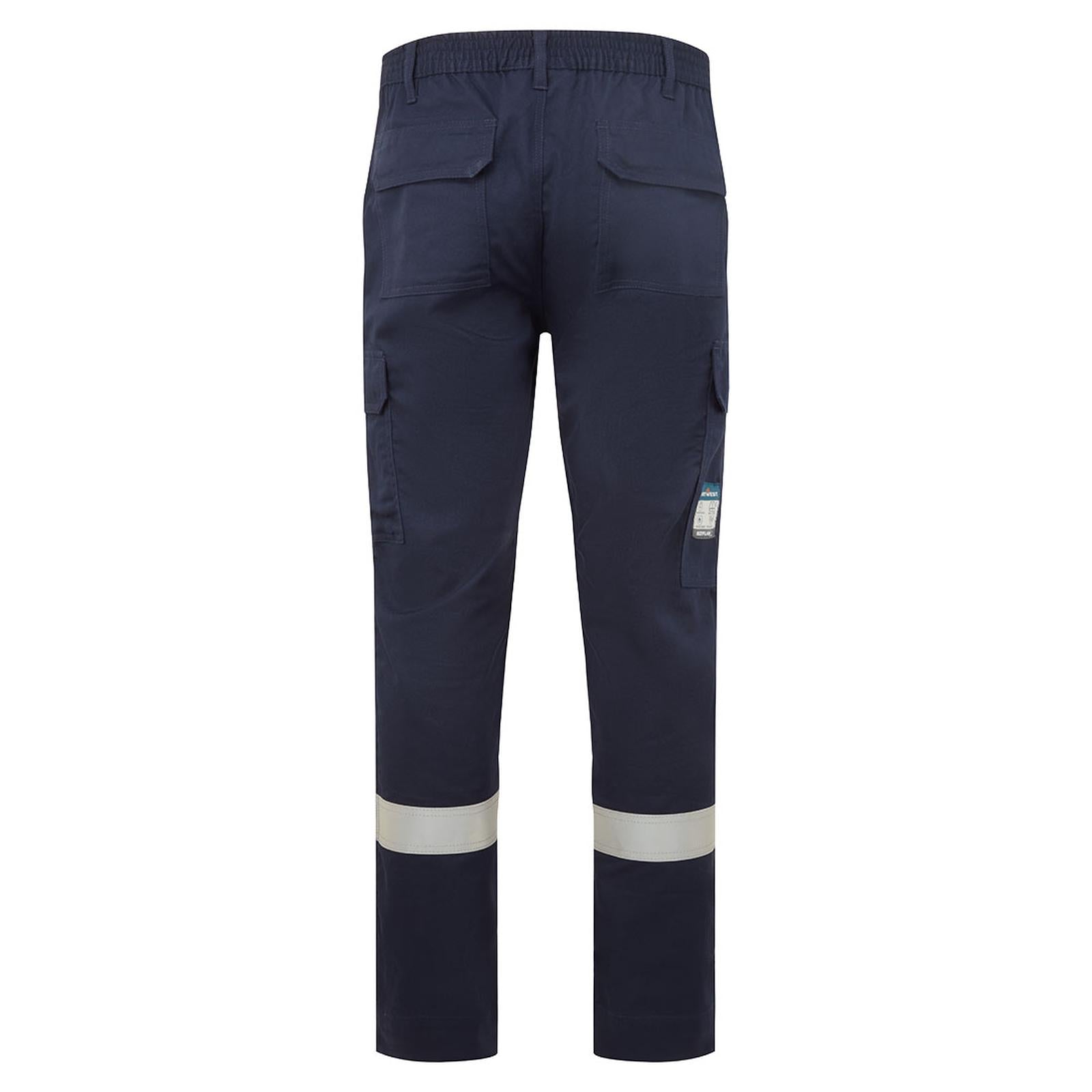 Portwest Bizflame Work Vlamvertragend Multi-norm Broek FR432 Bizflame 88/12 FR donker marineblauw(NV)