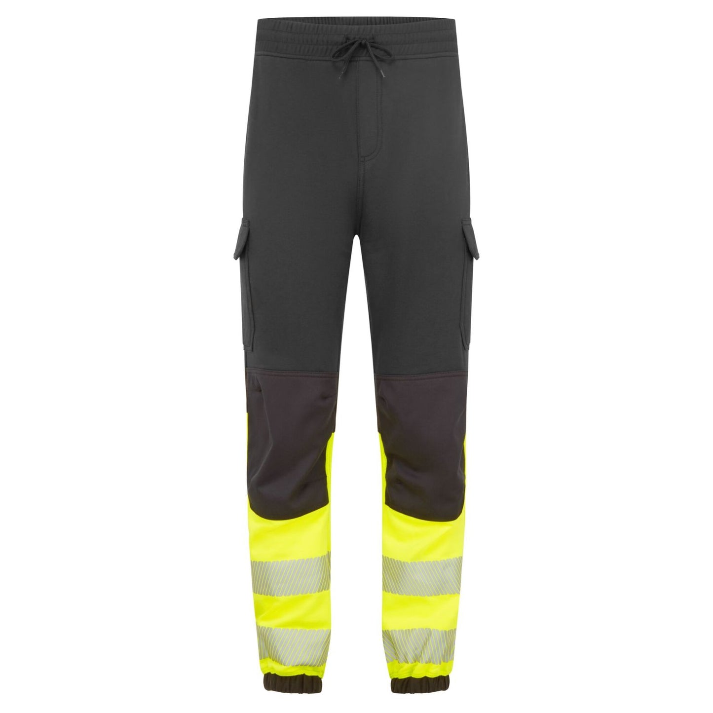 Portwest PW3 Vlamvertragend Multi-norm Jogger FR433 Hi-Vis Klasse 1 FR zwart-geel(BK)