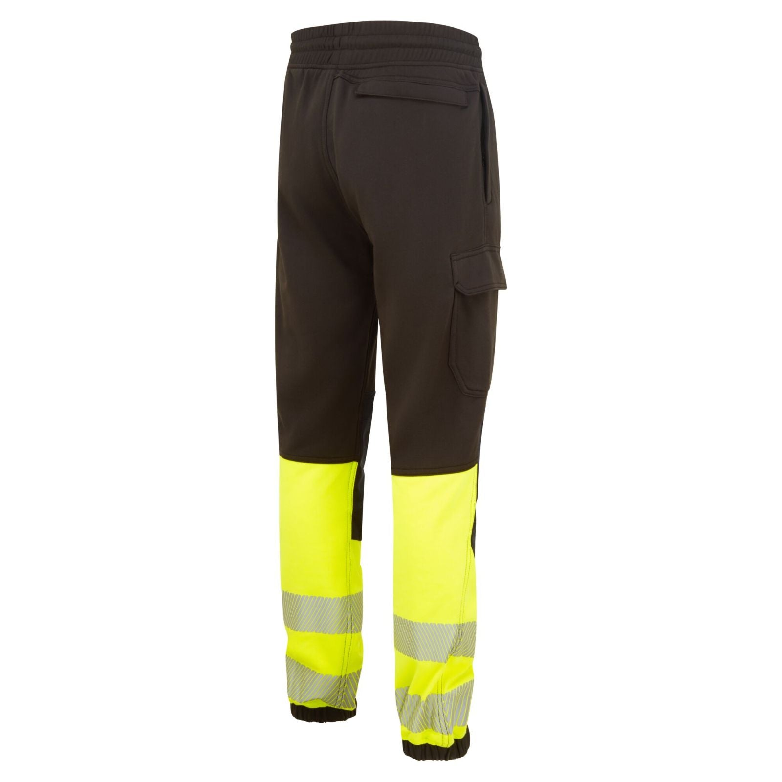 Portwest PW3 Vlamvertragend Multi-norm Jogger FR433 Hi-Vis Klasse 1 FR zwart-geel(BK)