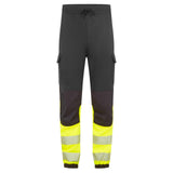Portwest PW3 Vlamvertragend Multi-norm Jogger FR433 Hi-Vis Klasse 1 FR zwart-geel(BK)