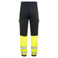 Portwest PW3 Vlamvertragend Multi-norm Jogger FR433 Hi-Vis Klasse 1 FR zwart-geel(BK)
