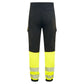 Portwest PW3 Vlamvertragend Multi-norm Jogger FR433 Hi-Vis Klasse 1 FR zwart-geel(BK)