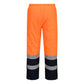 Portwest Bizflame Rain+ HV Vlamvertragend Multi-norm Winterbroek FR434 Bizflame Rain+ Hi-Vis Multi-Norm Contrast FR oranje-marineblauw(ON)